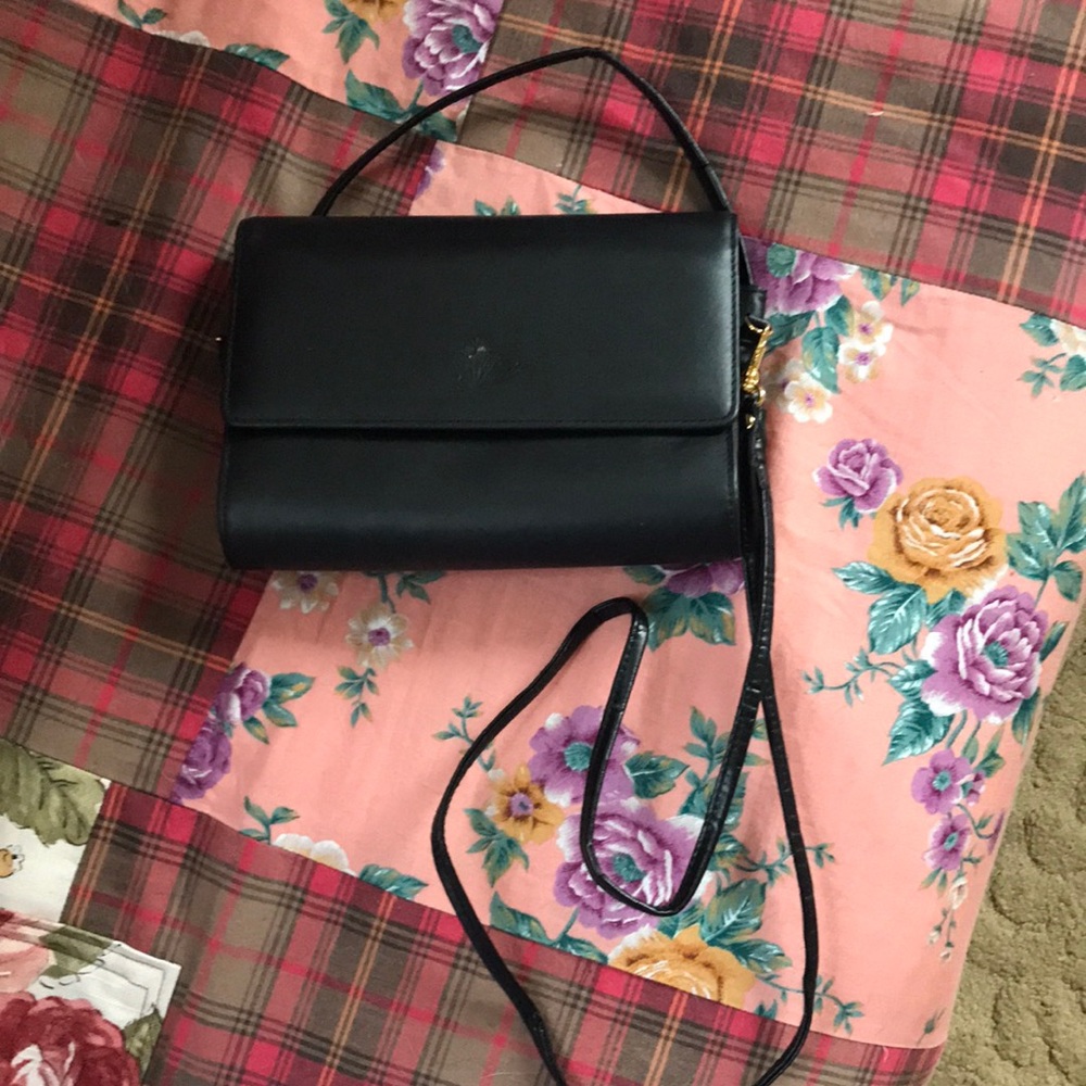 Black cross body bag